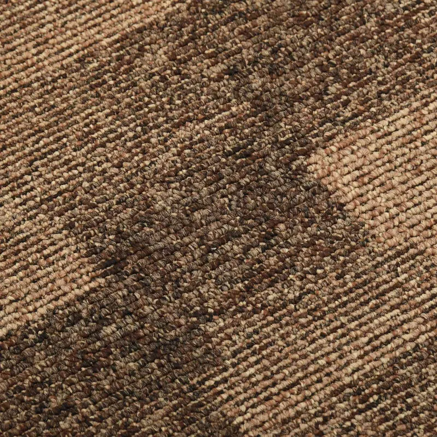 Moquette de sol 20 pcs Marron 50 x 50 cm PP - 5