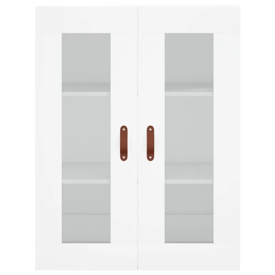 Armoire murale blanc 69,5x34x90 cm - 6