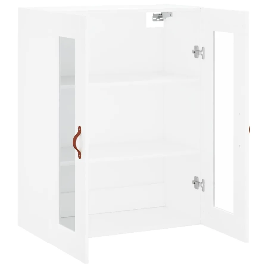 Armoire murale blanc 69,5x34x90 cm - 7