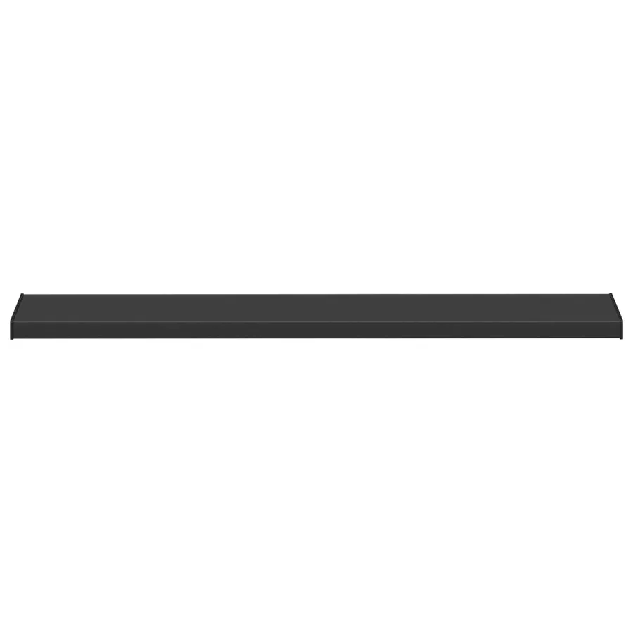 Appui de fenêtre Noir avec grain de bois 140 x 25 x 4,5 cm PVC - 5