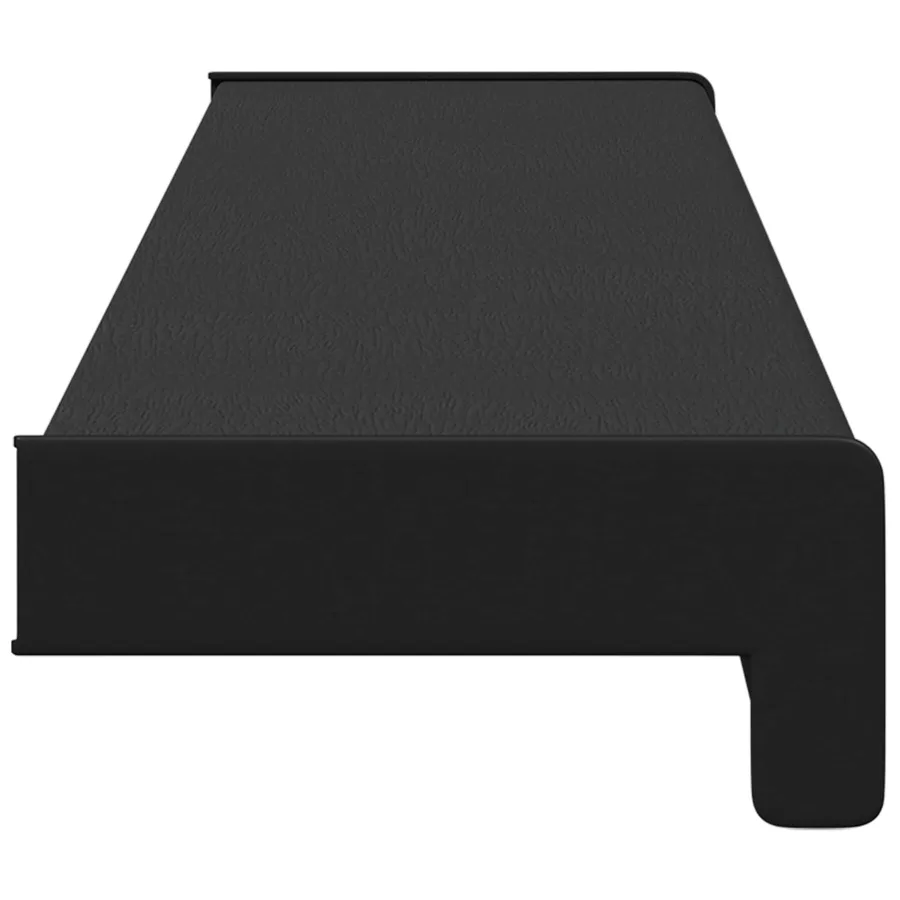 Appui de fenêtre Noir avec grain de bois 80 x 10 x 4,5 cm PVC - 6