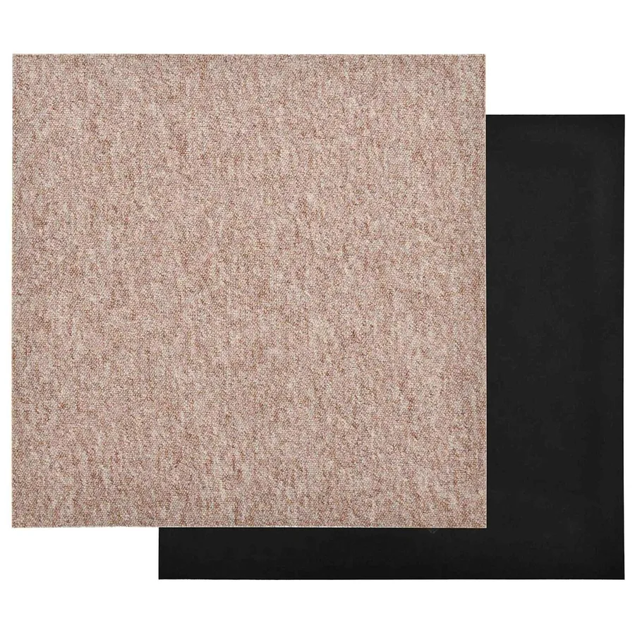 Tapis 20 pcs Beige 50 x 50 cm 100% Polypropylène - 3