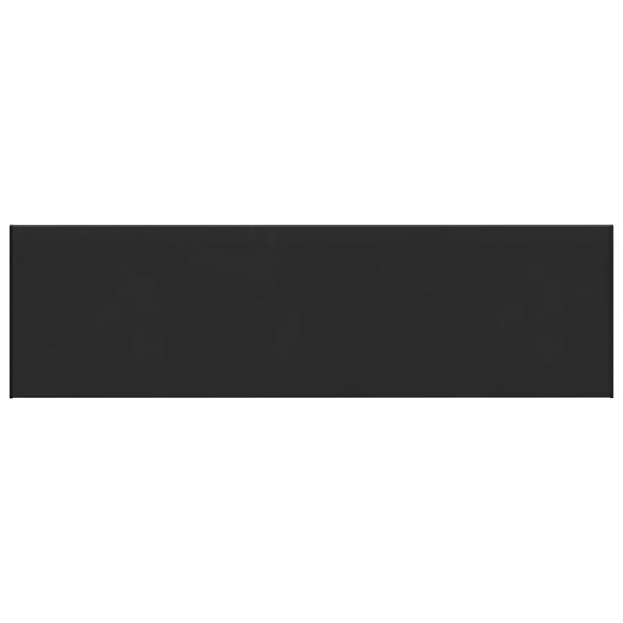 Appui de fenêtre Noir avec grain de bois 120 x 45 x 4,5 cm PVC - 2