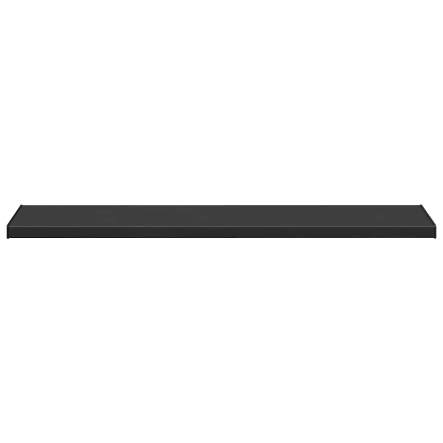 Appui de fenêtre Noir avec grain de bois 120 x 45 x 4,5 cm PVC - 5