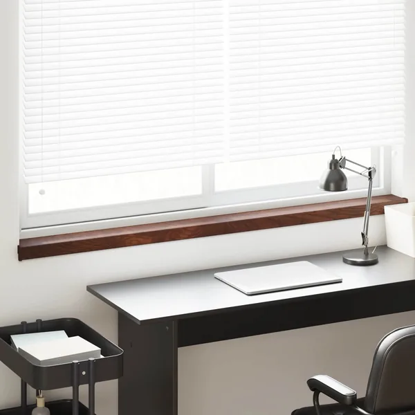 Appui de fenêtre Bois marron 120 x 10 x 4,5 cm PVC