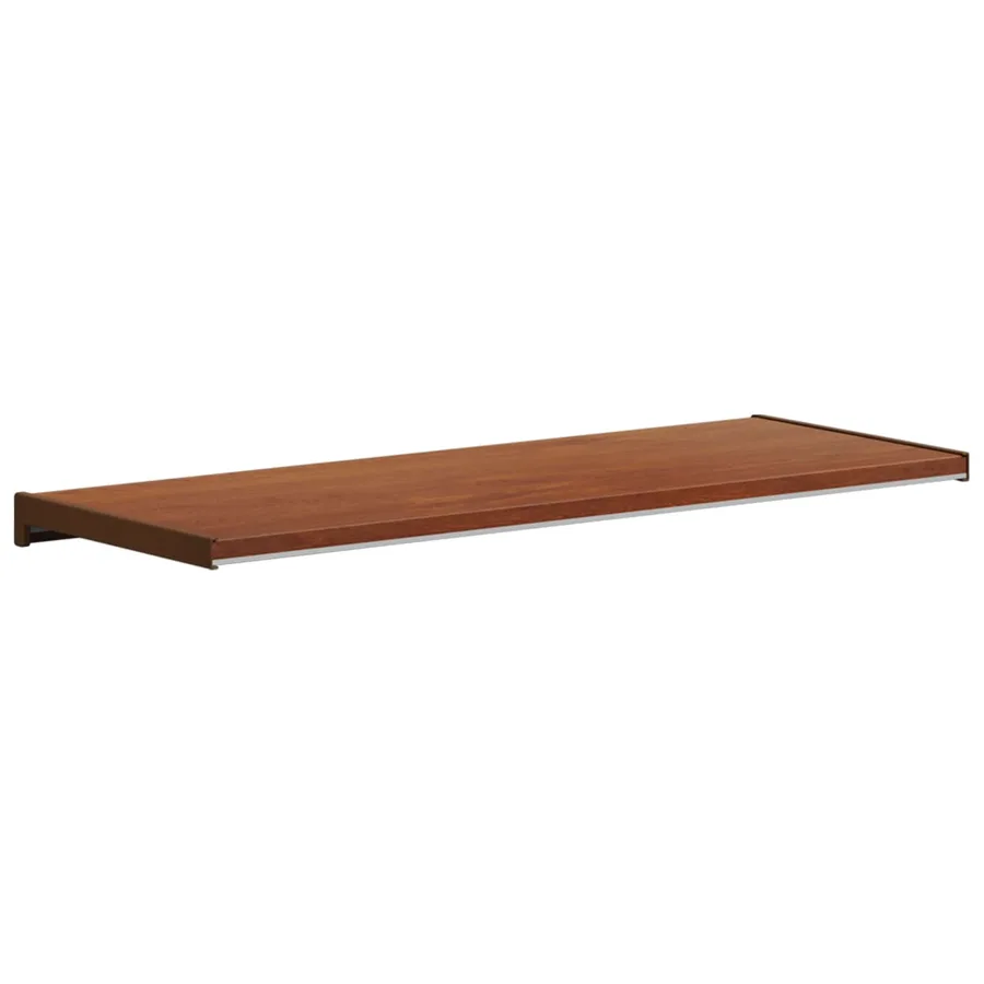 Appui de fenêtre Bois marron 100 x 30 x 4,5 cm PVC - 7