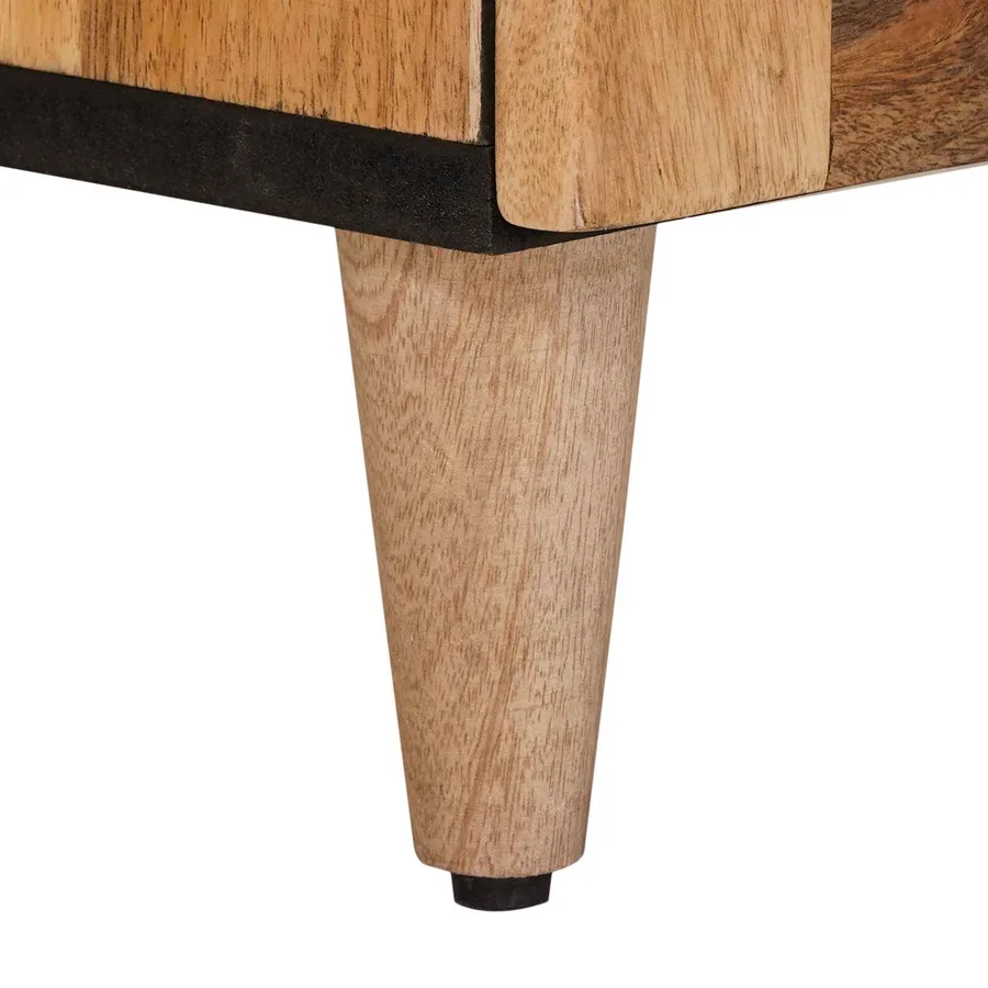 Buffet Naturel 60 x 33,5 x 75 cm Bois de mangue massif - 8