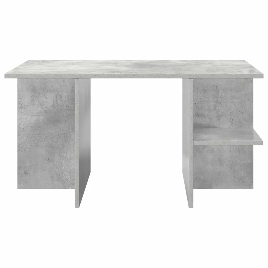 Table basse Gris béton 87 x 50 x 45 cm Bois d’ingénierie - 5