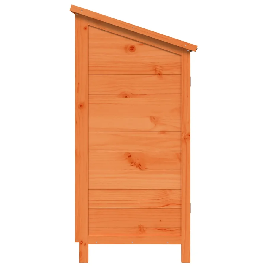 Abri de jardin Marron 59 x 56 x 113,5 cm Bois de Sapin Massif - 6