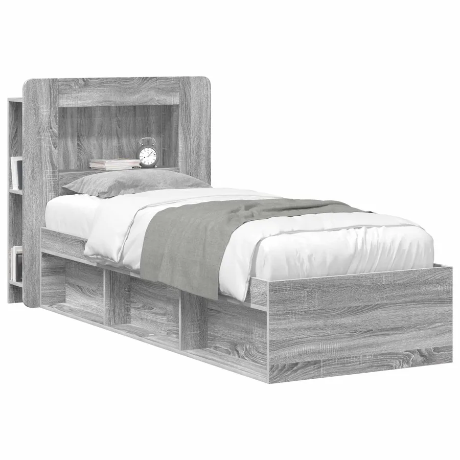Cabinet de Tête de Lit Sonoma gris Bois d’ingénierie - 3