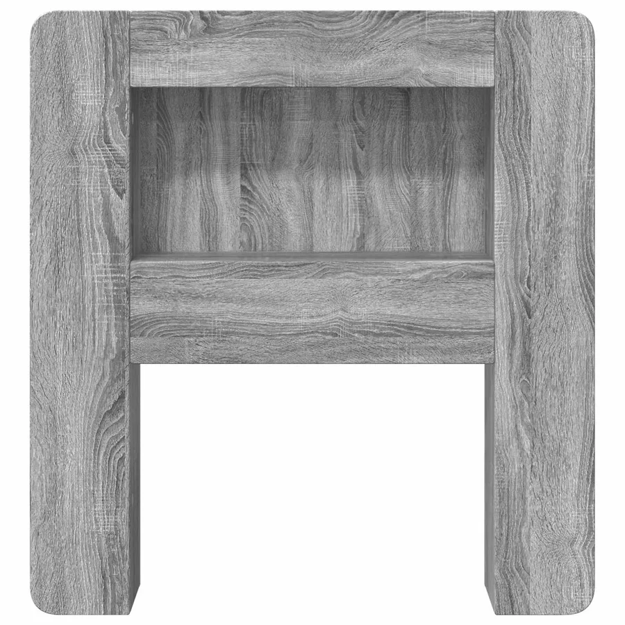 Cabinet de Tête de Lit Sonoma gris Bois d’ingénierie - 5