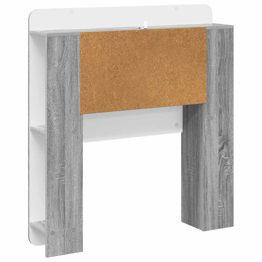 Cabinet de Tête de Lit Sonoma gris Bois d’ingénierie - 7