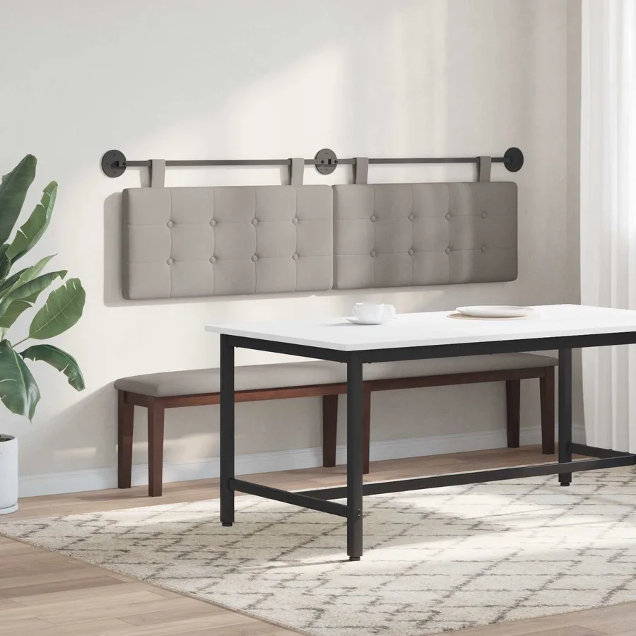 Tête de lit suspendue Tissu - 4