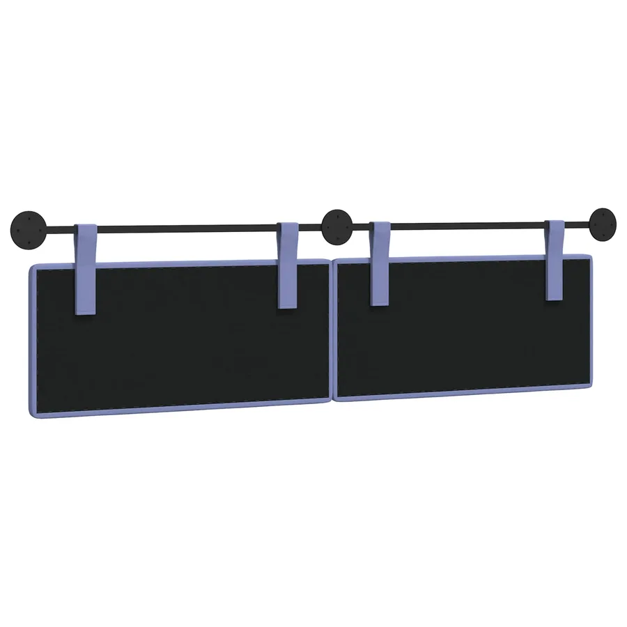 Tête de lit suspendue Tissu - 7