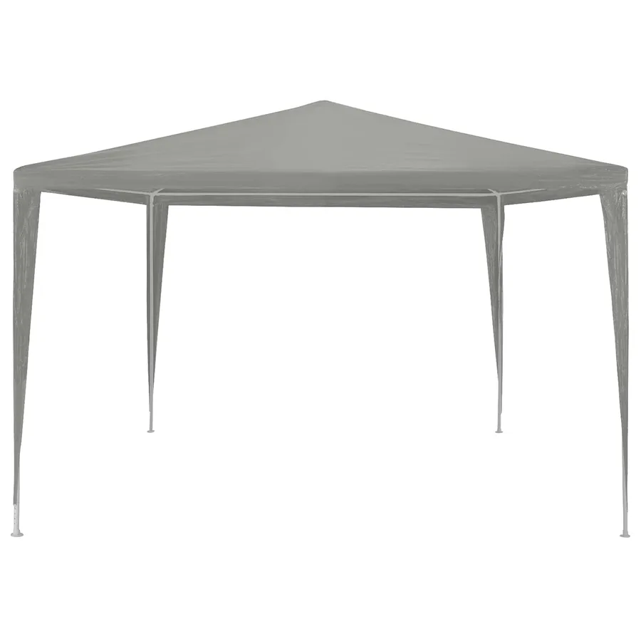Tente de fête Gris clair 300 x 300 x 255 cm PE et acier - 2
