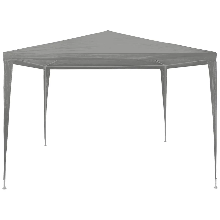 Tente de fête Gris clair 300 x 300 x 255 cm PE et acier - 3