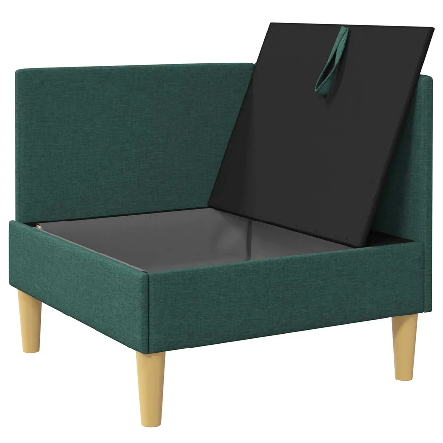 Sofa avec rangement Tissu - 4