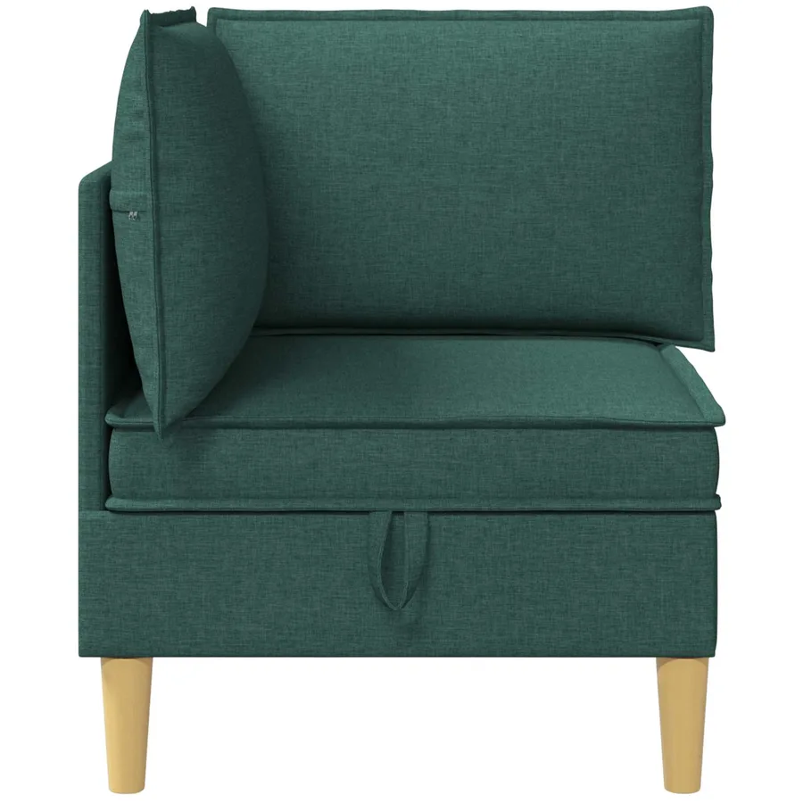 Sofa avec rangement Tissu - 5