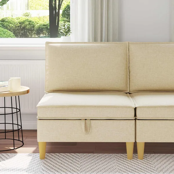 Sofa avec rangement Tissu