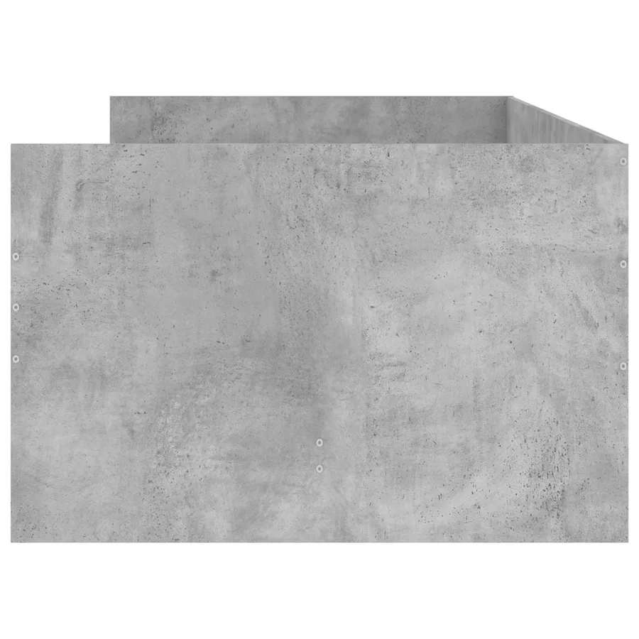 Cadre de lit avec rangement Sonoma gris 80 x 200 cm - 5