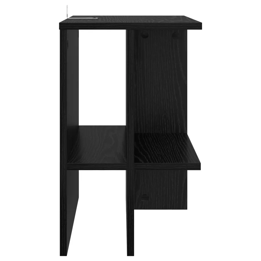 Table basse 2 pcs Chêne noir 40 x 30 x 49 cm Bois d'ingénierie - 7