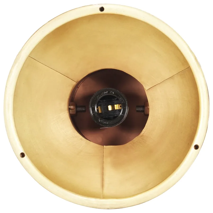 Lampe suspendue industrielle 25 W Laiton Rond 19 cm E27 - 8