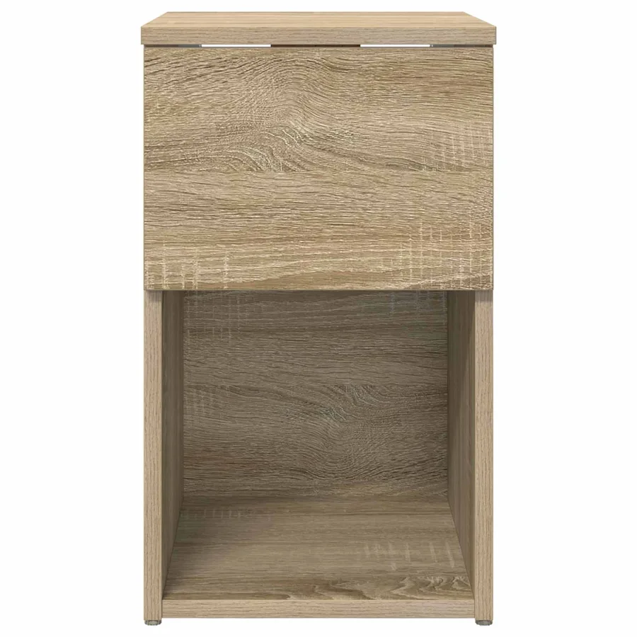 Armoire de lit 2 pcs Chêne Sonoma 29 x 31,5 x 49 cm - 7