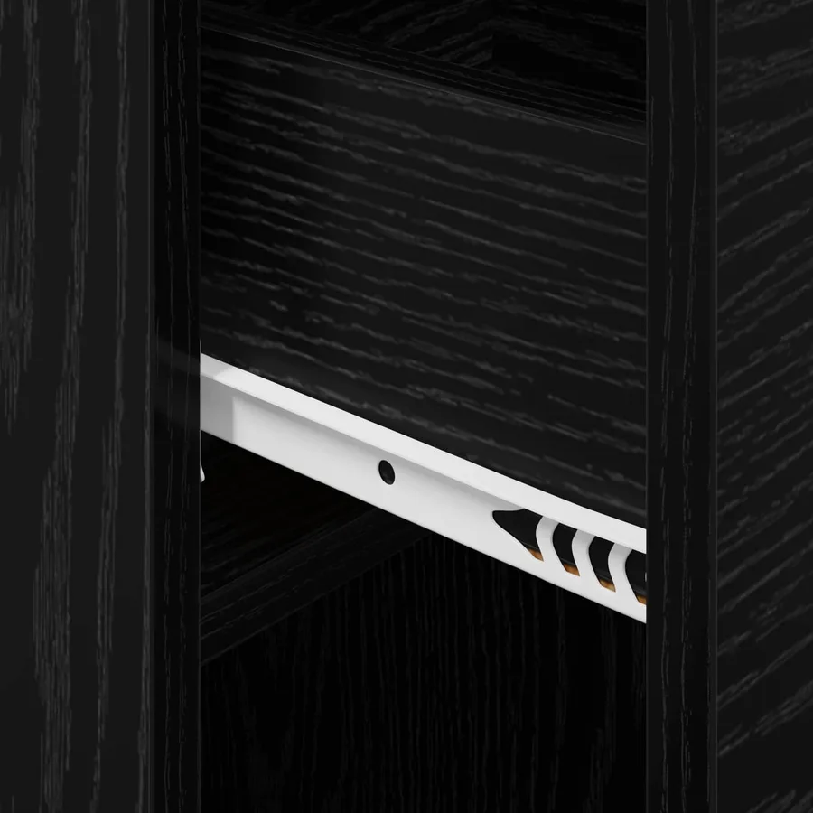 Armoire de lit 2 pcs Chêne noir 29 x 31,5 x 49 cm - 11