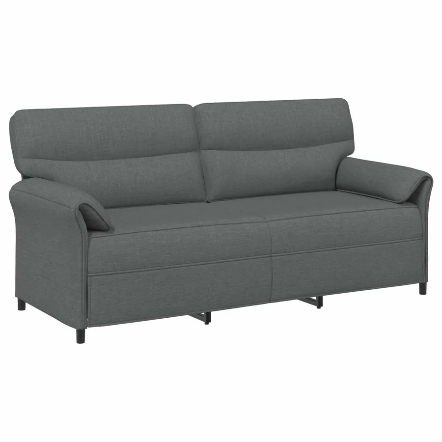 Canapé 100% polyester, cadre en métal, MDF, Contreplaqué - 2