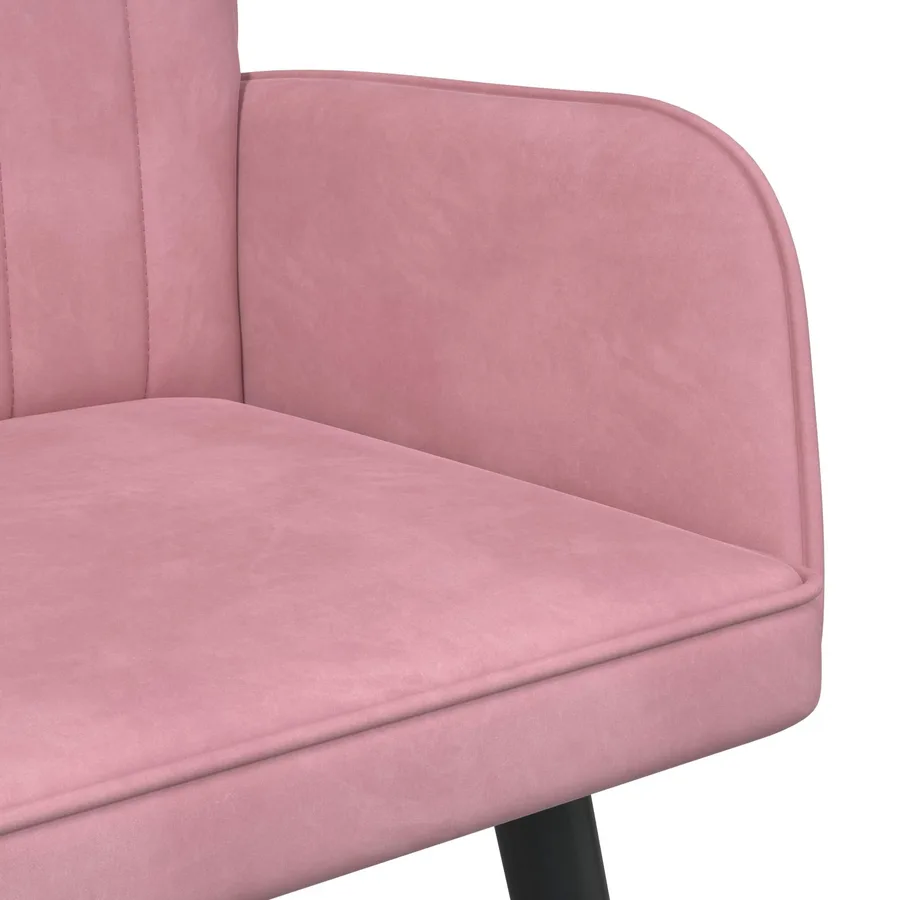 Sofa 2 places Rose 115 x 61 x 87 cm Velours - 7