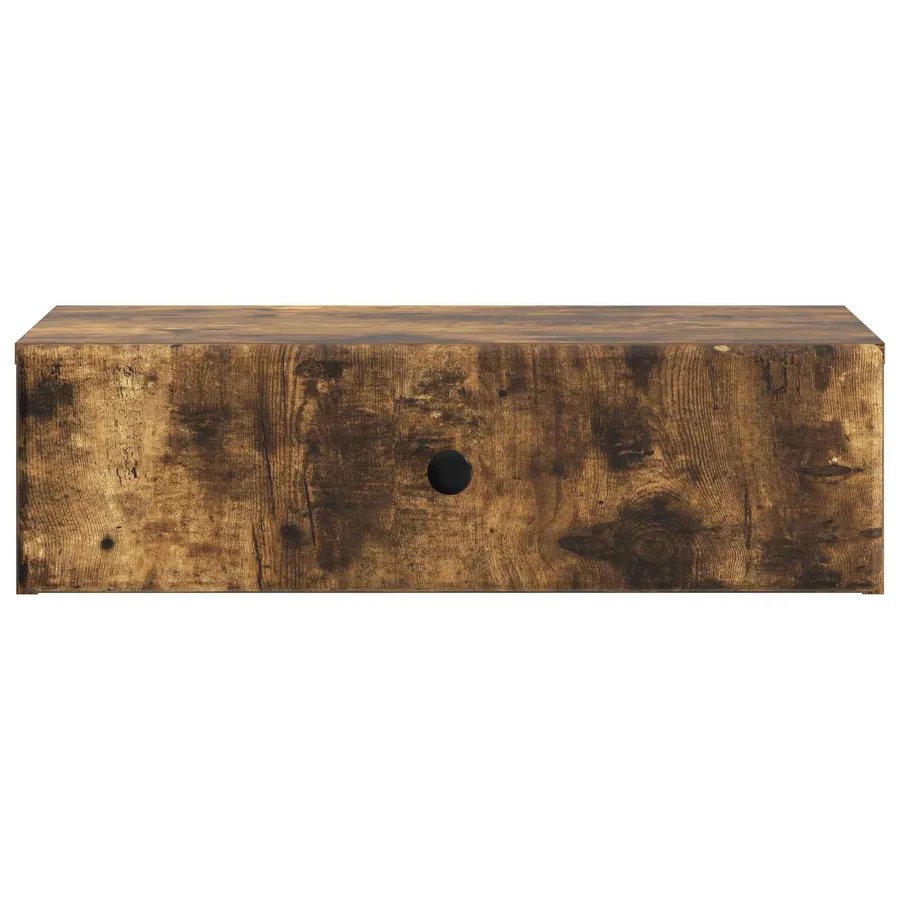 Table d'appoint murale Chêne fumé 59 x 34,5 x 17 cm - 5