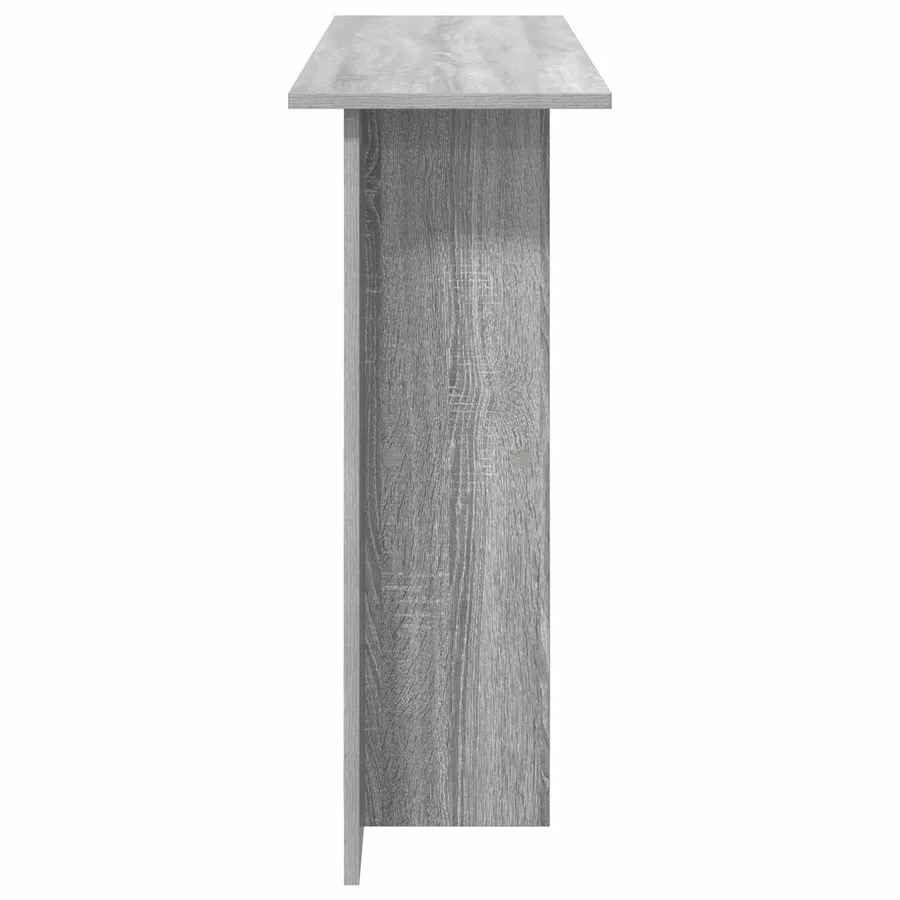 Table console Sonoma gris 100 x 30 x 75 cm Bois d'ingénierie - 6