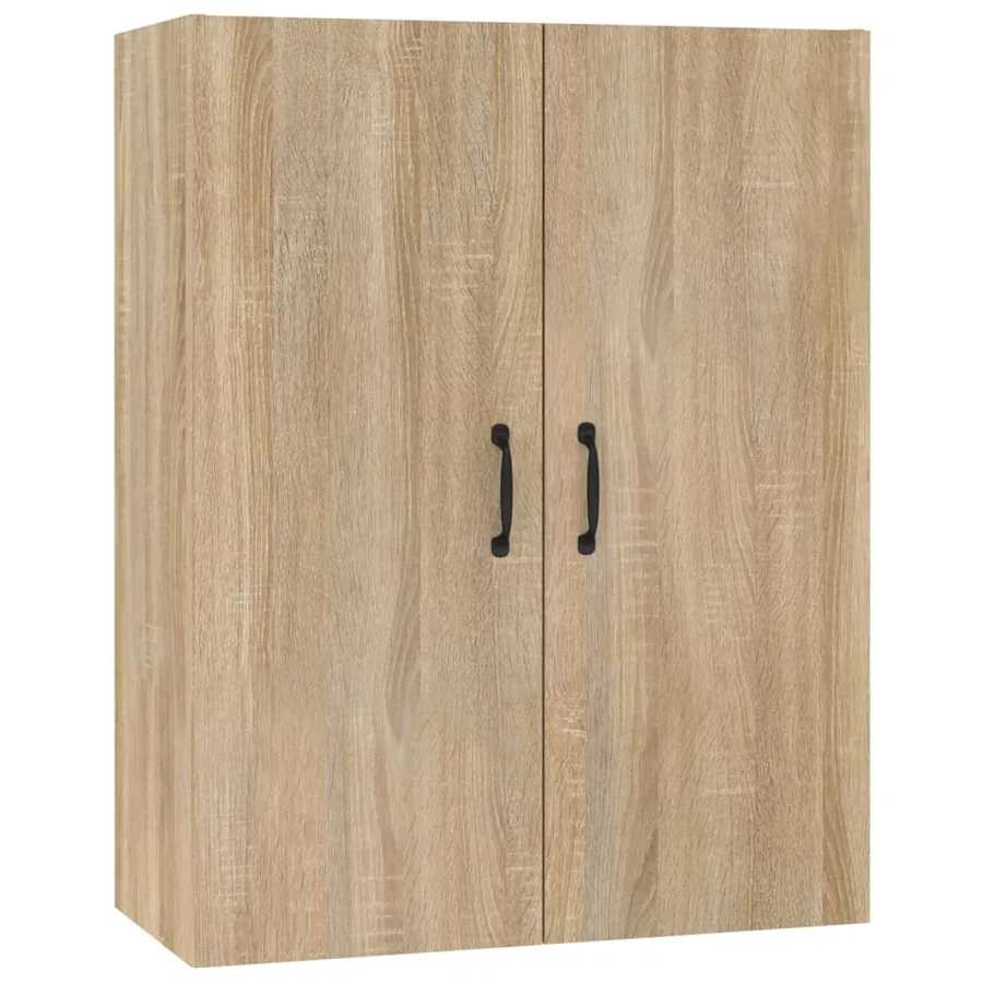 Armoire suspendue Chêne sonoma 69,5x34x90 cm Bois d'ingénierie - 2