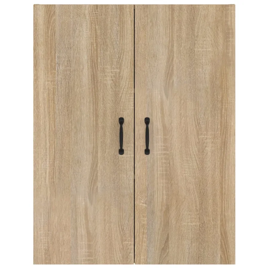 Armoire suspendue Chêne sonoma 69,5x34x90 cm Bois d'ingénierie - 6