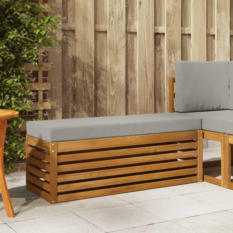 Banc de Jardin Bois d'Acacia Massif Naturel
