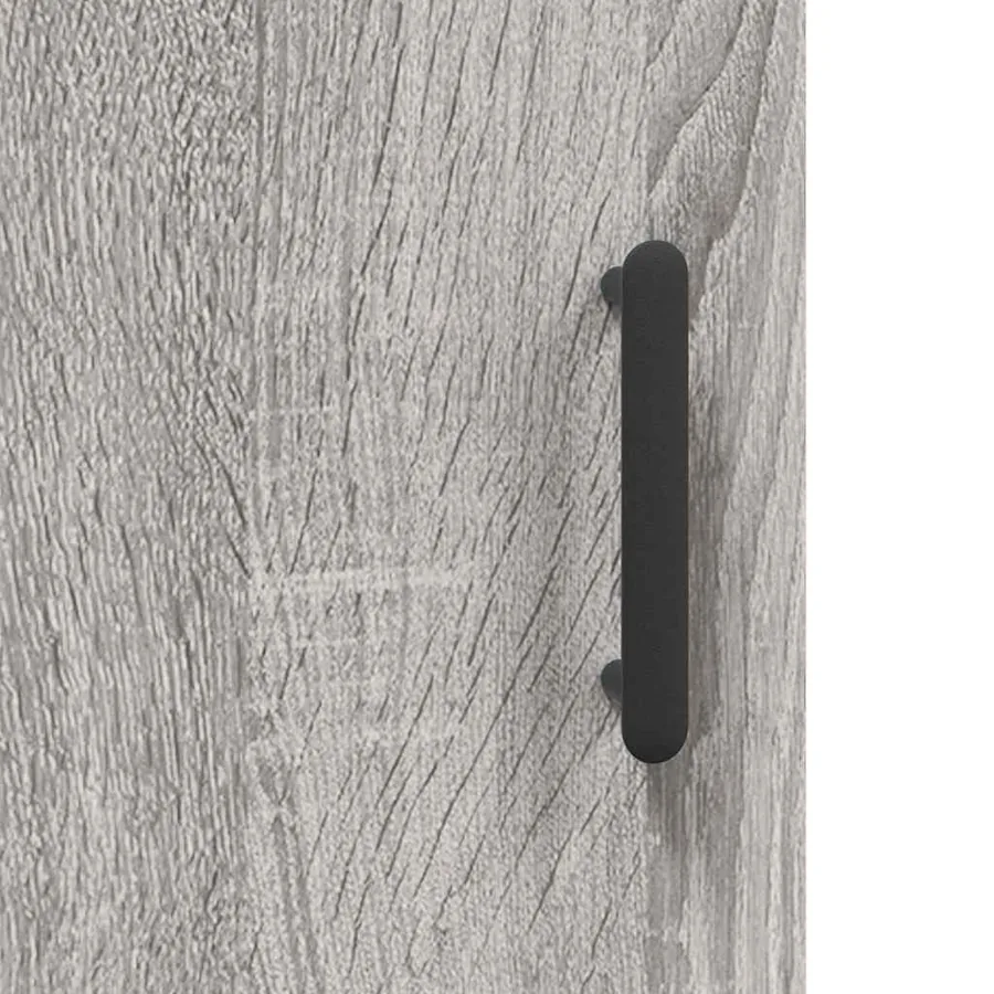 Buffet haut Sonoma gris 69,5x34x180 cm Bois d'ingénierie - 9