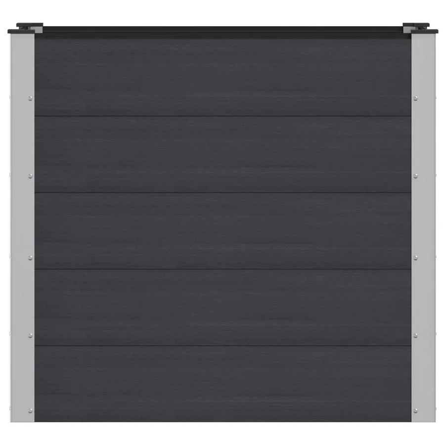 Jardinière surélevée Noir 100 x 50 x 91 cm - 3