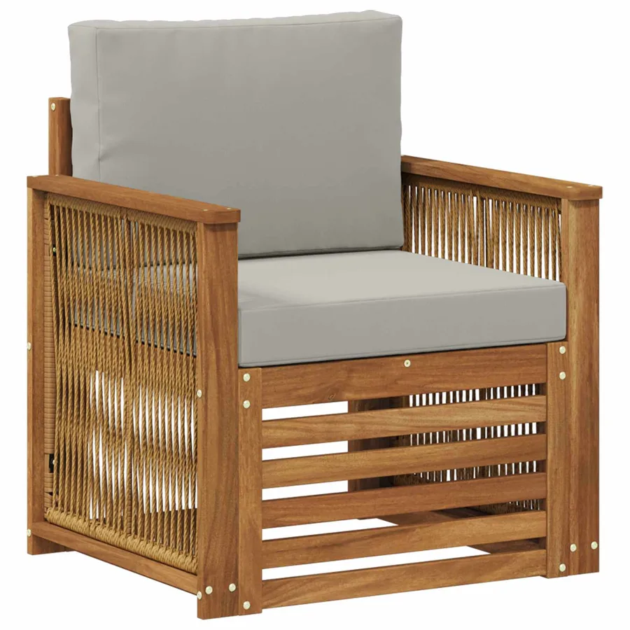 Sofa de milieu extérieur Naturel - 2