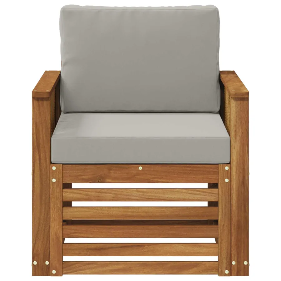 Sofa de milieu extérieur Naturel - 3