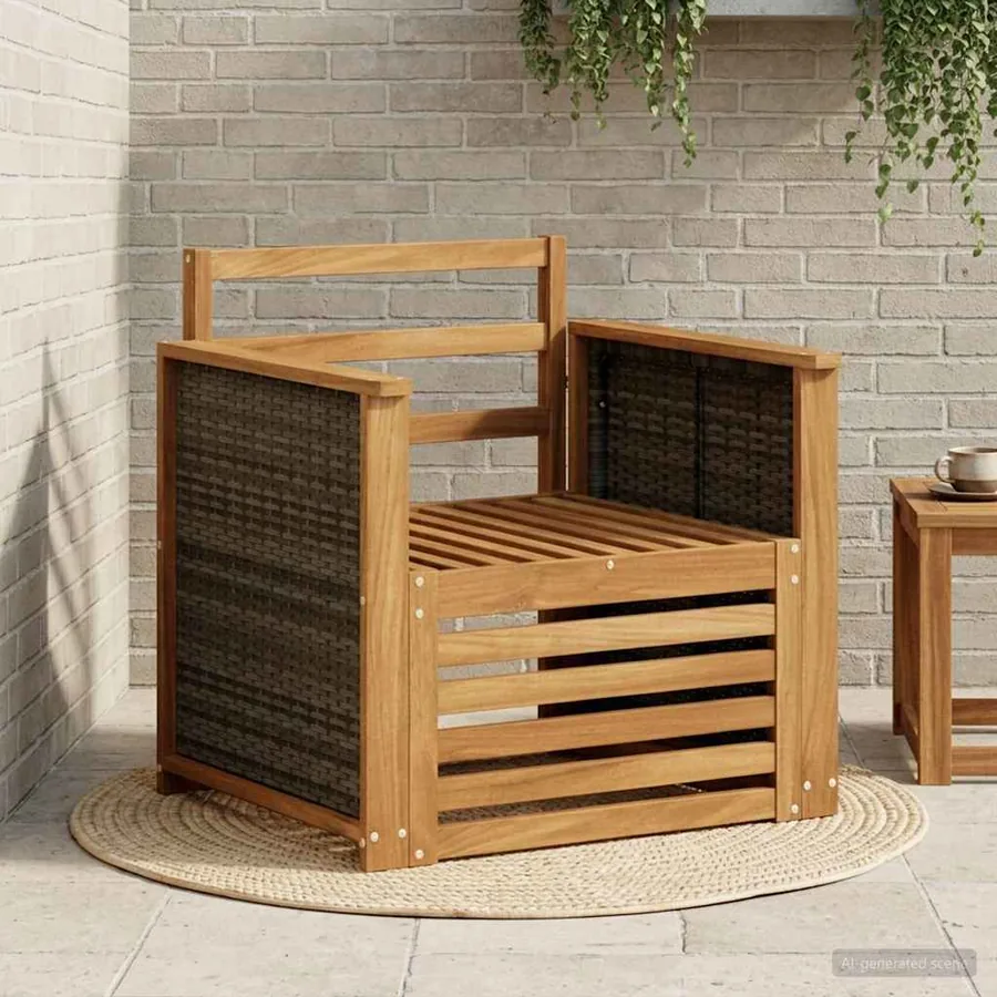 Sofa de milieu extérieur Naturel
