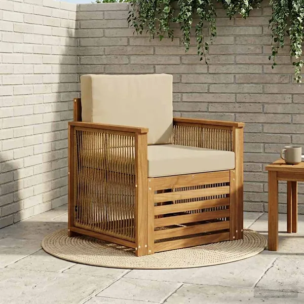 Sofa de milieu extérieur Naturel