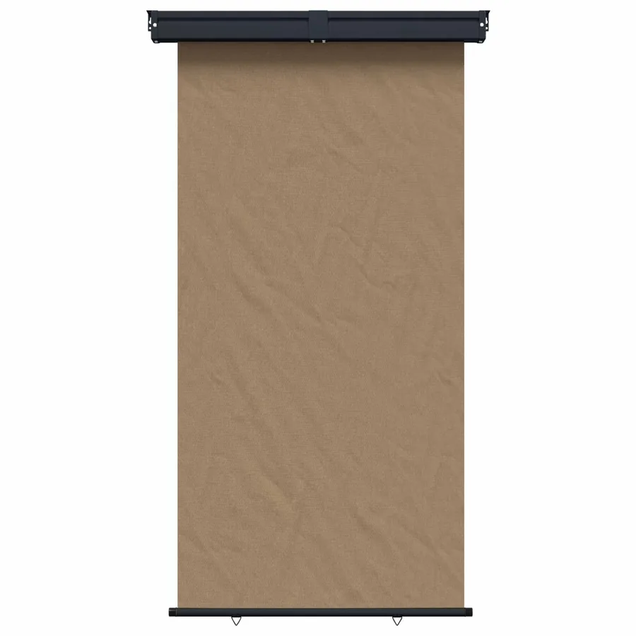 Store latéral de balcon 170 x 250 cm 100% polyester fer acier