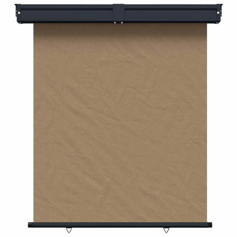 Store latéral de balcon 170 x 250 cm 100% polyester fer acier - 2