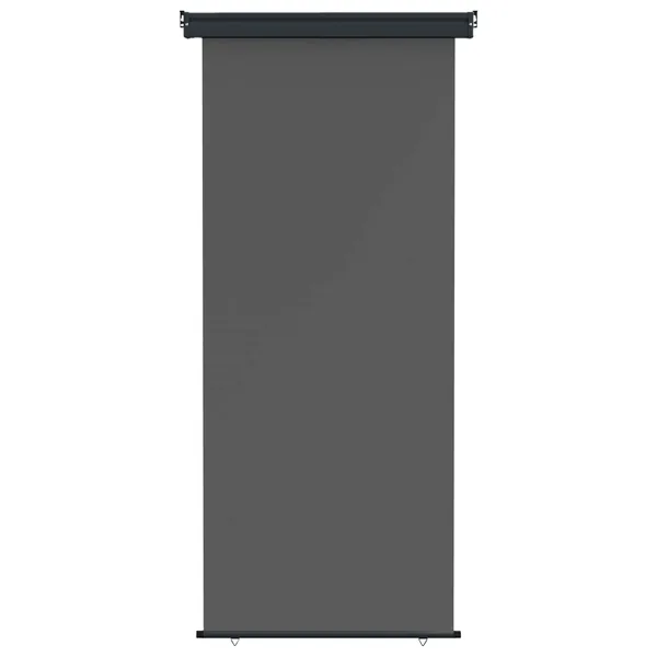 Store latéral de balcon 80 x 250 cm 100% polyester fer acier