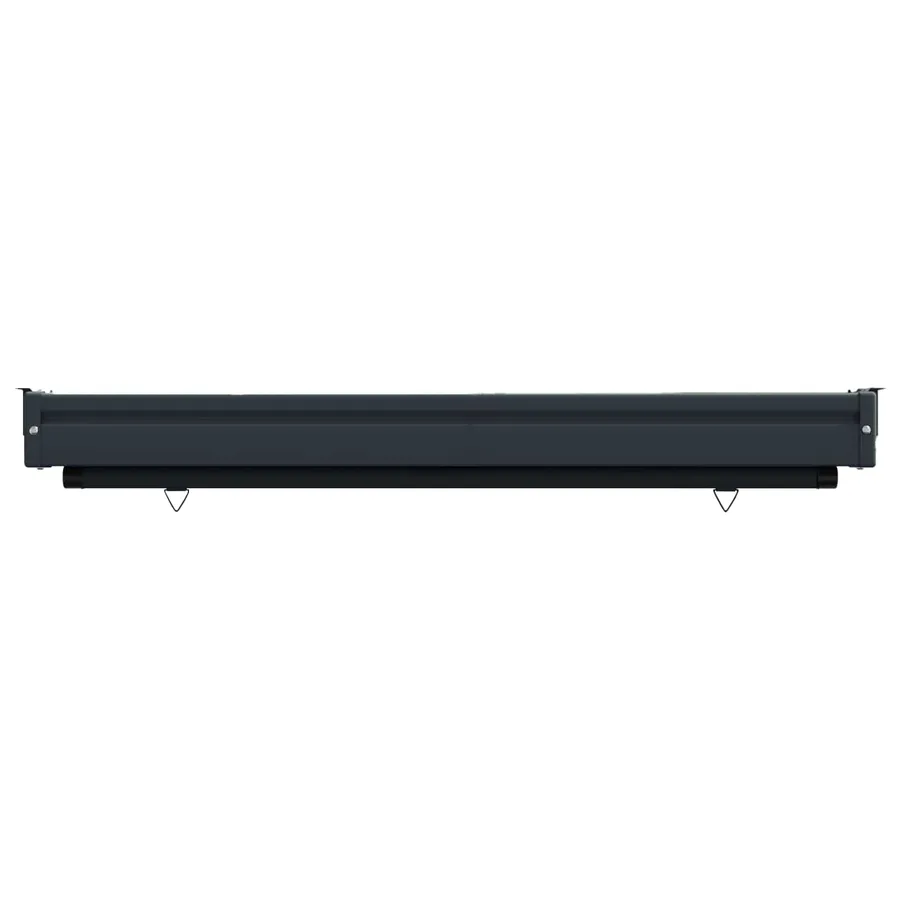 Store latéral de balcon 80 x 250 cm 100% polyester fer acier - 3