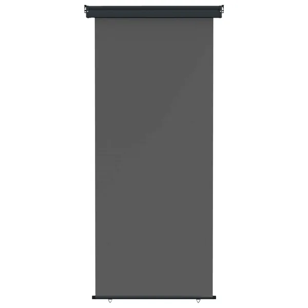 Store latéral de balcon 60 x 250 cm 100% polyester fer acier