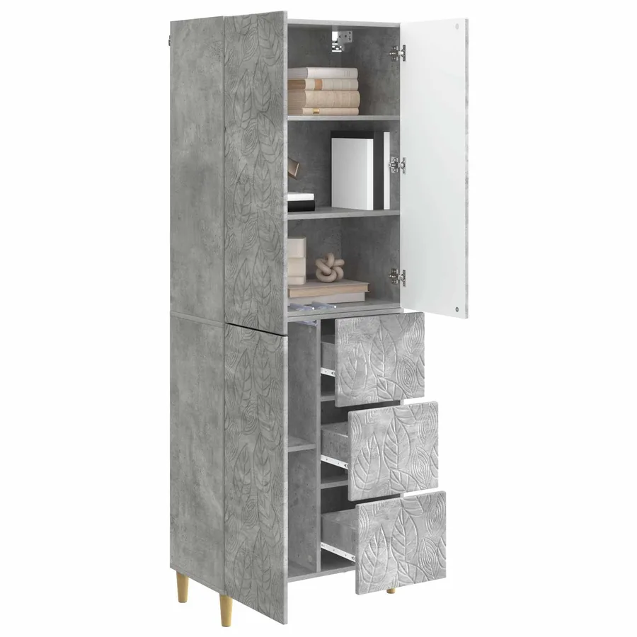 2 pcs Gris béton - 3