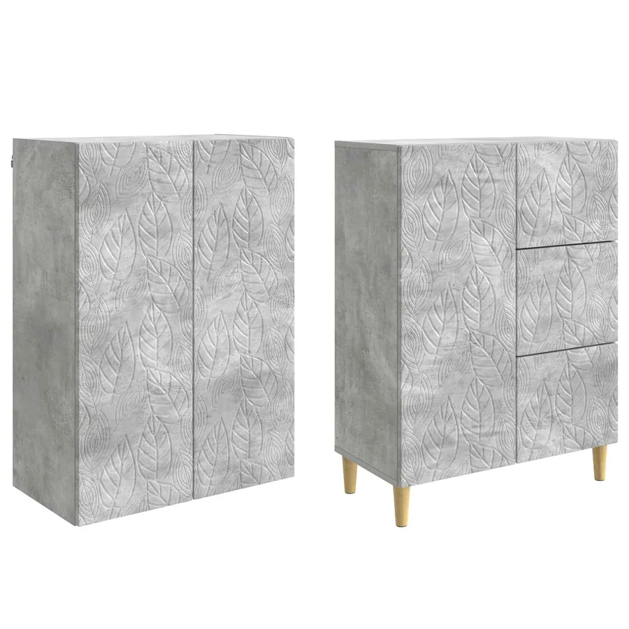 2 pcs Gris béton - 4