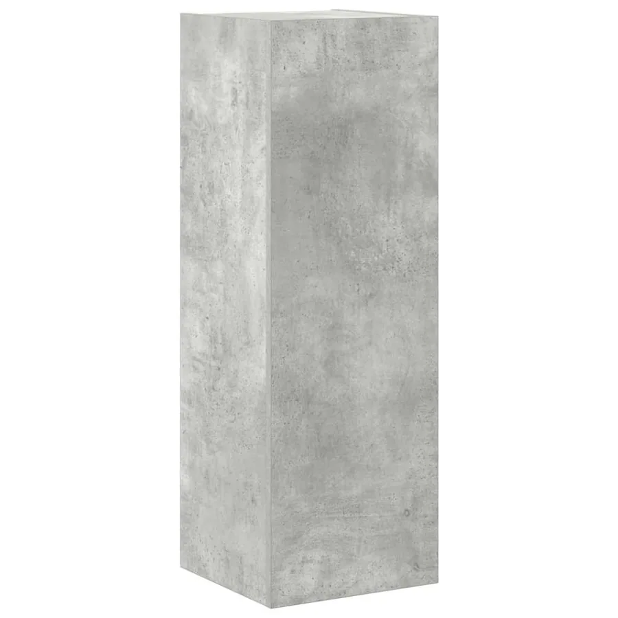 Ensemble de meubles TV 4 pcs Gris béton Bois d'ingénierie - 5