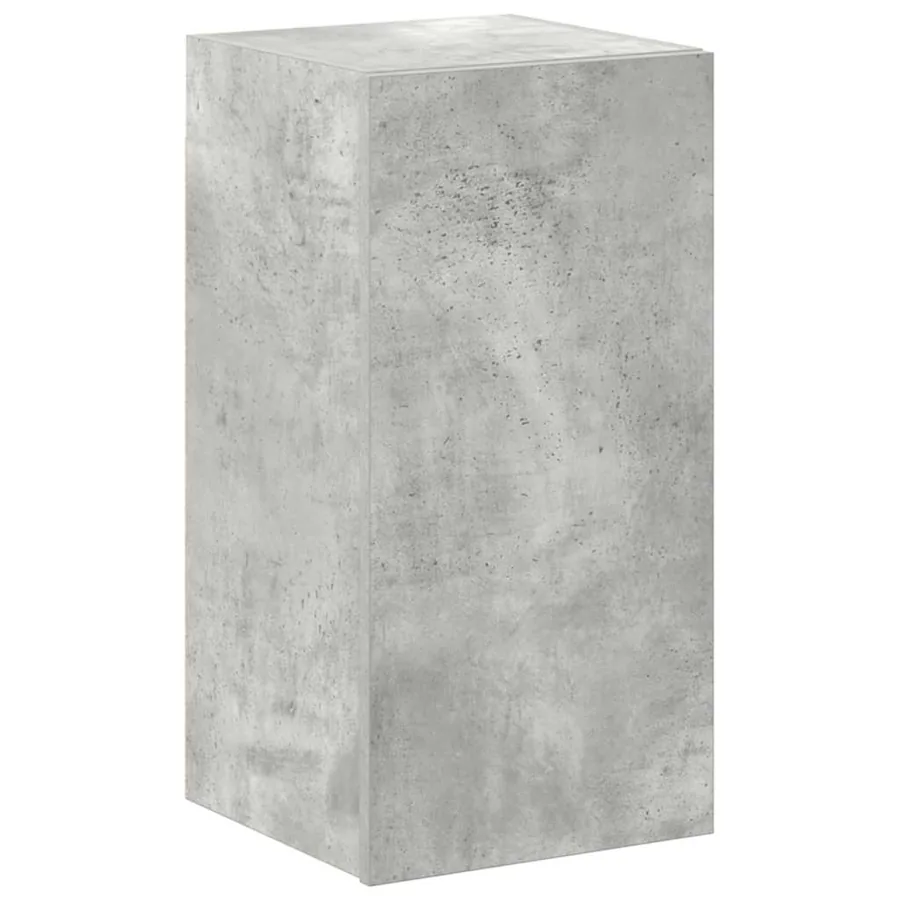 Ensemble de meubles TV 4 pcs Gris béton Bois d'ingénierie - 7